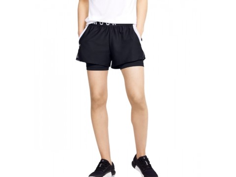 Shorts Play Up 2 in 1 Under Armour Donna 1351981-001