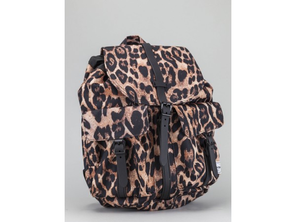 herschel leopard backpack