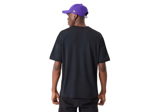 New Era - LA Lakers NBA Baseball Jersey Grey T-Shirt - Grey